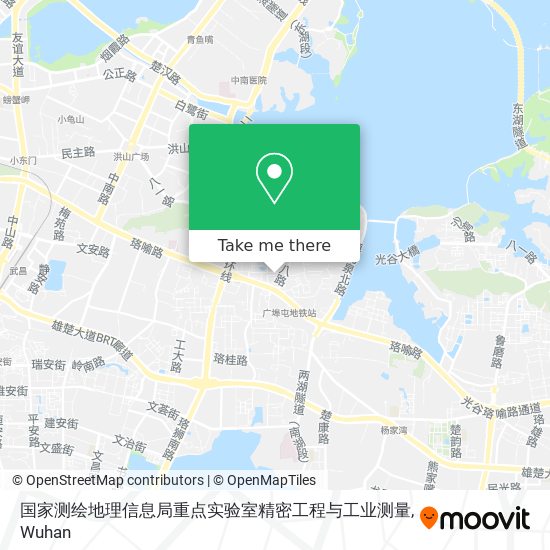 国家测绘地理信息局重点实验室精密工程与工业测量 map
