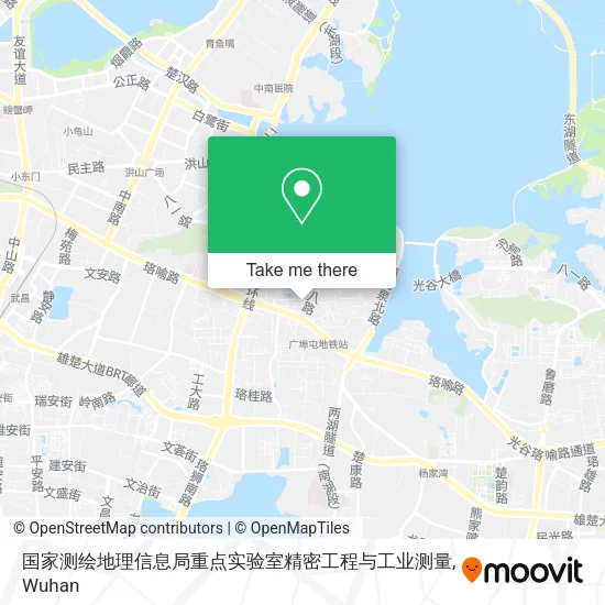 国家测绘地理信息局重点实验室精密工程与工业测量 map