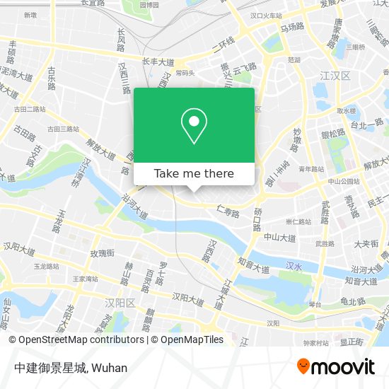 中建御景星城 map