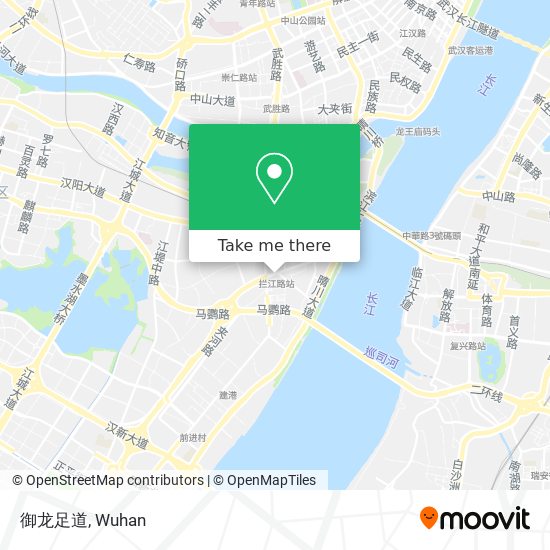 御龙足道 map