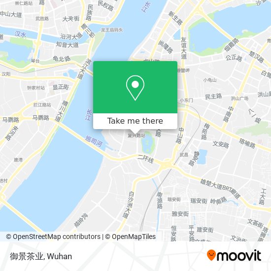 御景茶业 map