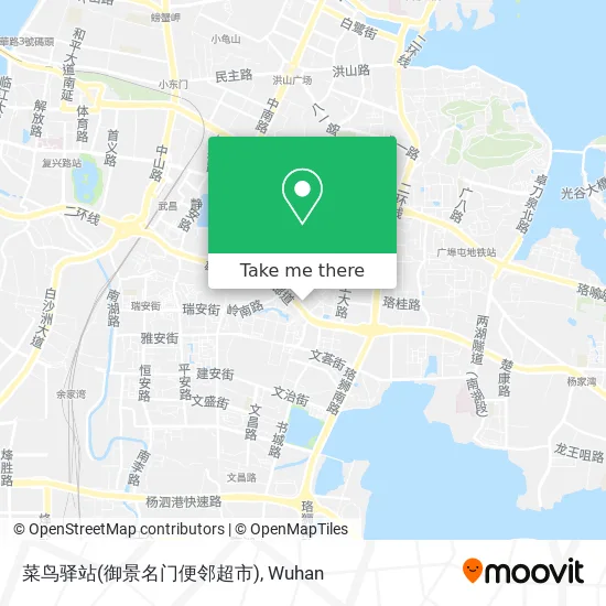 菜鸟驿站(御景名门便邻超市) map
