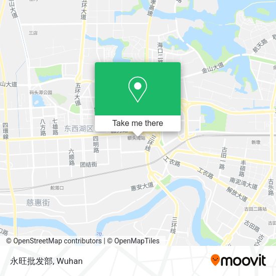 永旺批发部 map