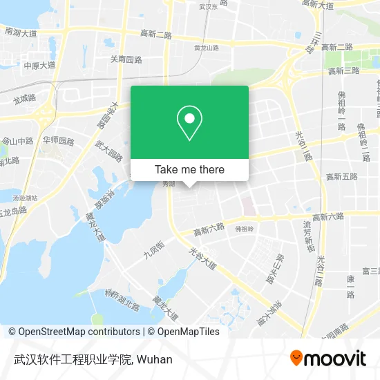 武汉软件工程职业学院 map