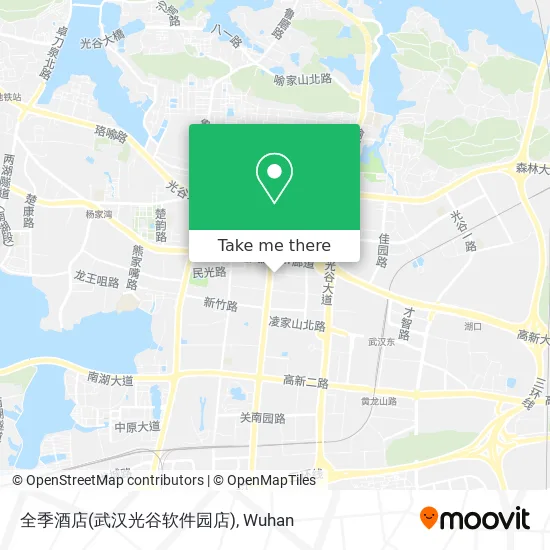 全季酒店(武汉光谷软件园店) map