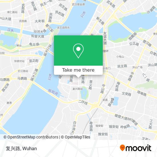 复兴路 map