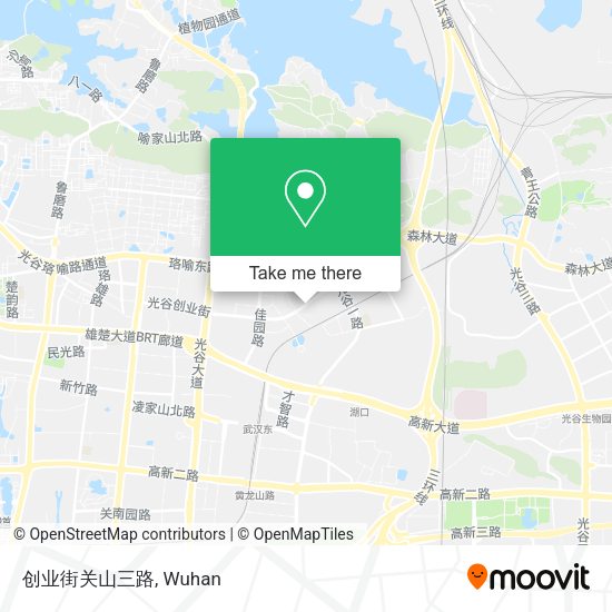 创业街关山三路 map