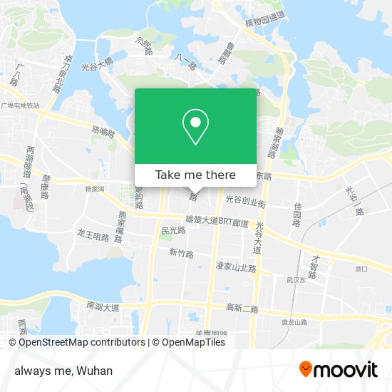 always me map
