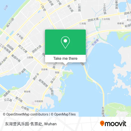 东湖楚风乐园-售票处 map