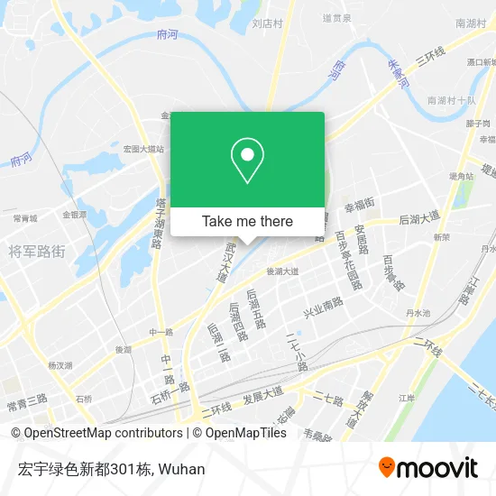 宏宇绿色新都301栋 map