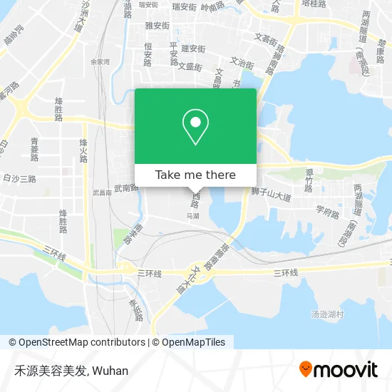 禾源美容美发 map