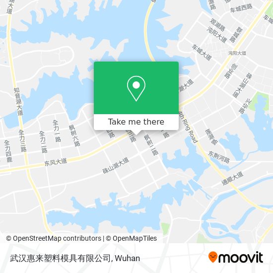 武汉惠来塑料模具有限公司 map