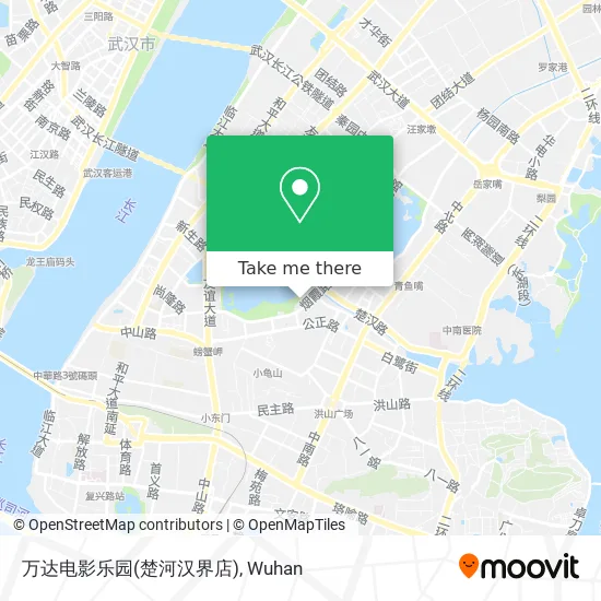 万达电影乐园(楚河汉界店) map