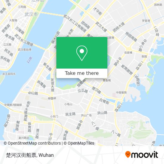楚河汉街船票 map