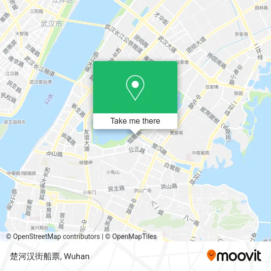 楚河汉街船票 map