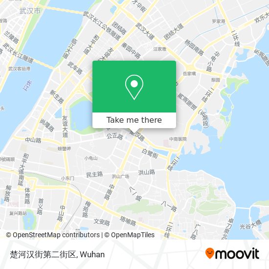 楚河汉街第二街区 map