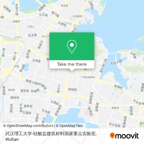 武汉理工大学-硅酸盐建筑材料国家重点实验室 map