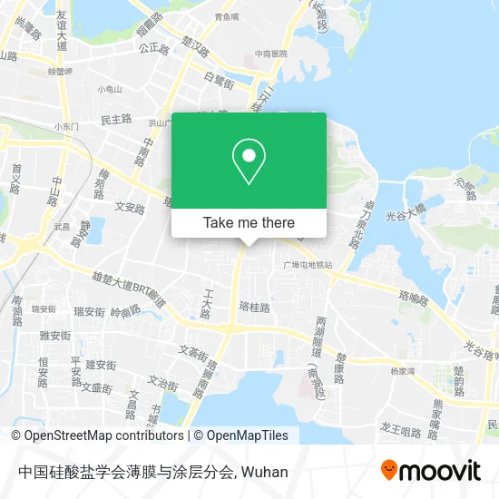 中国硅酸盐学会薄膜与涂层分会 map