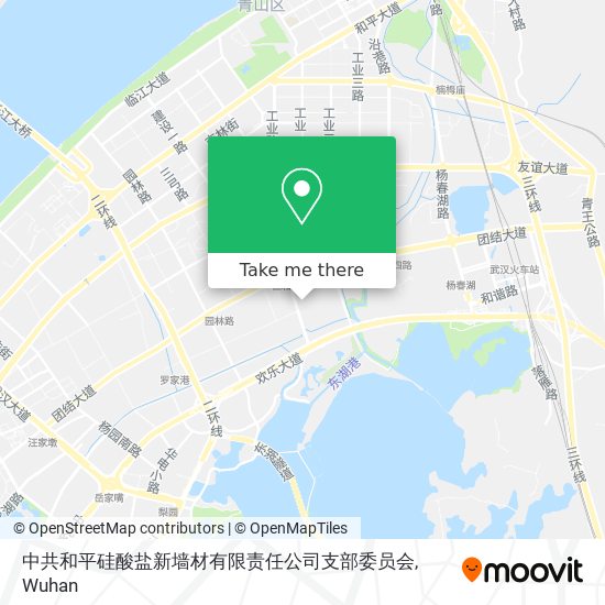 中共和平硅酸盐新墙材有限责任公司支部委员会 map