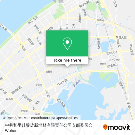 中共和平硅酸盐新墙材有限责任公司支部委员会 map