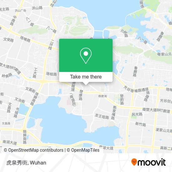虎泉秀街 map