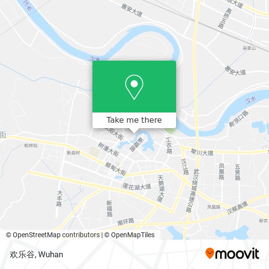 欢乐谷 map