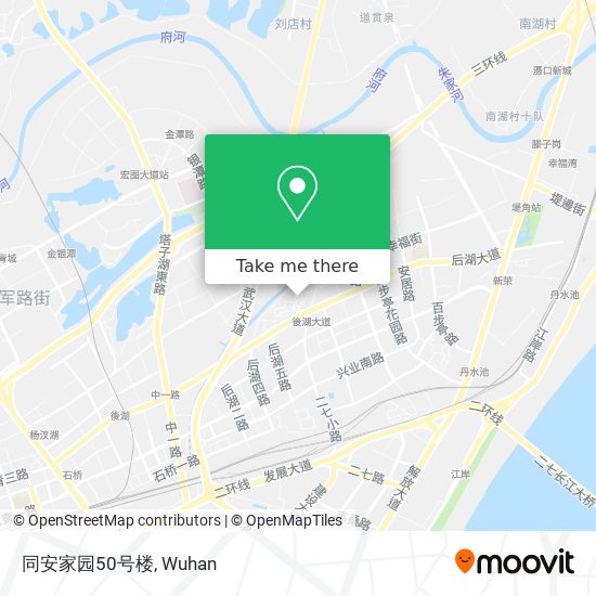 同安家园50号楼 map