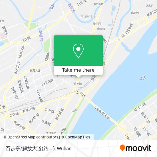百步亭/解放大道(路口) map