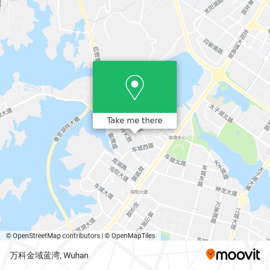 万科金域蓝湾 map