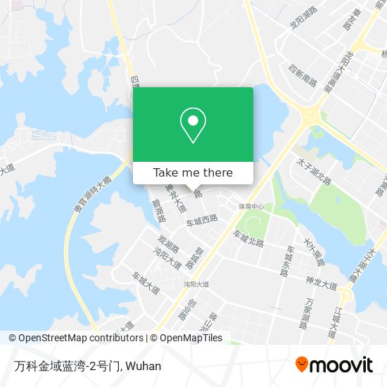 万科金域蓝湾-2号门 map