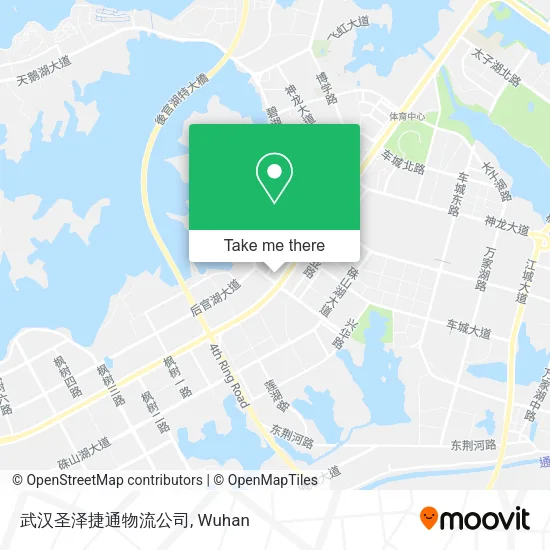 武汉圣泽捷通物流公司 map