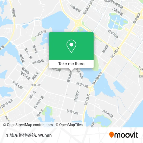 车城东路地铁站 map