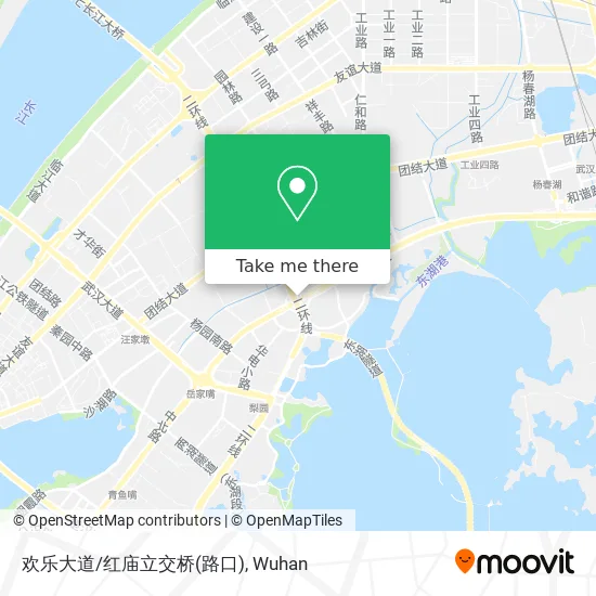 欢乐大道/红庙立交桥(路口) map