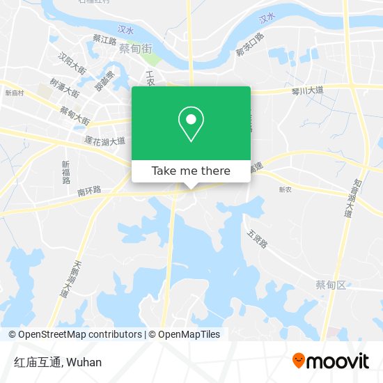 红庙互通 map