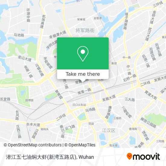 潜江五七油焖大虾(新湾五路店) map