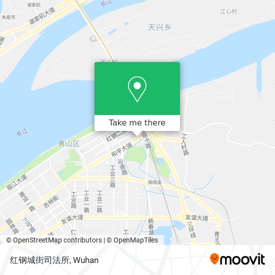 红钢城街司法所 map