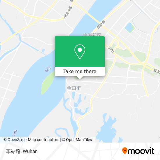 车站路 map