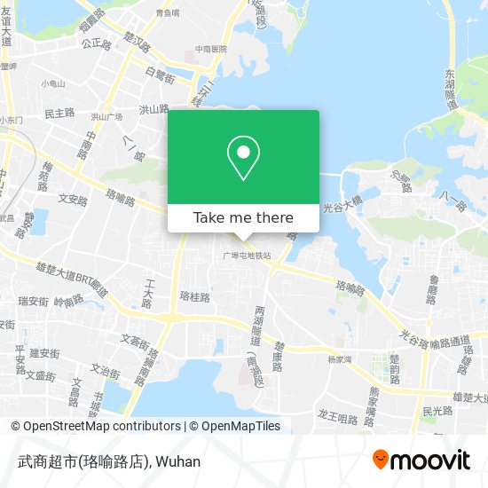 武商超市(珞喻路店) map