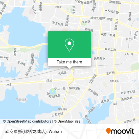 武商量贩(锦绣龙城店) map