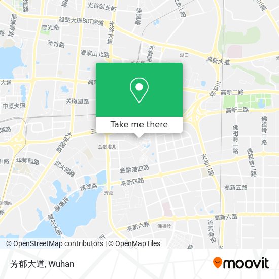 芳郁大道 map