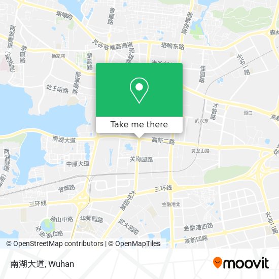 南湖大道 map
