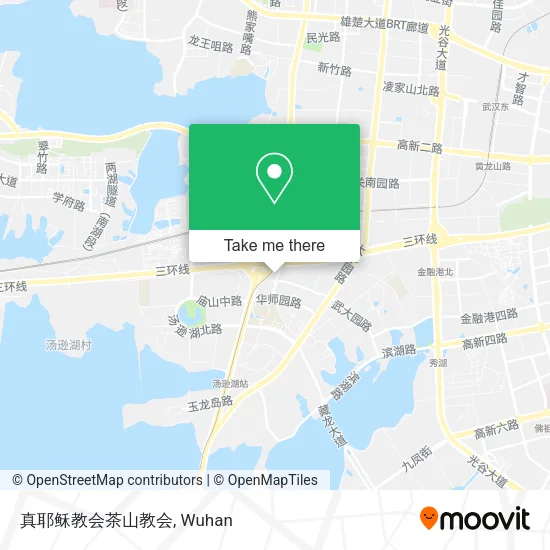 真耶稣教会茶山教会 map
