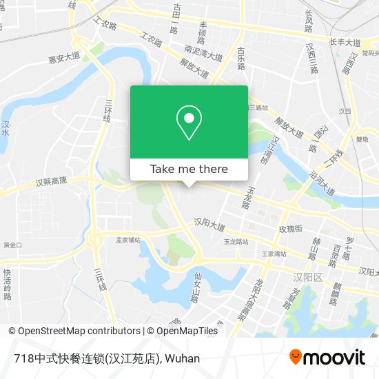 718中式快餐连锁(汉江苑店) map