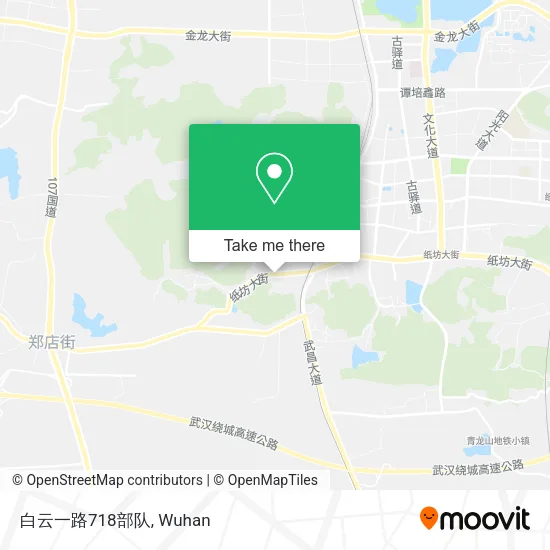 白云一路718部队 map