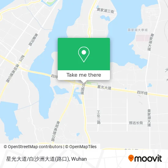 星光大道/白沙洲大道(路口) map