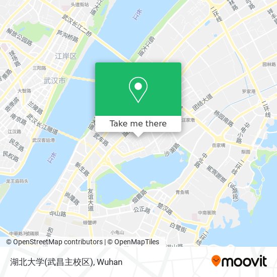 湖北大学(武昌主校区) map