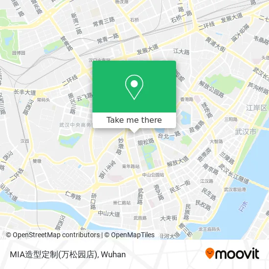 MIA造型定制(万松园店) map
