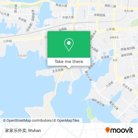 家家乐外卖 map