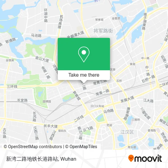 新湾二路地铁长港路站 map