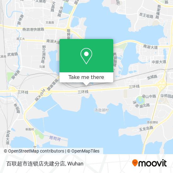 百联超市连锁店先建分店 map